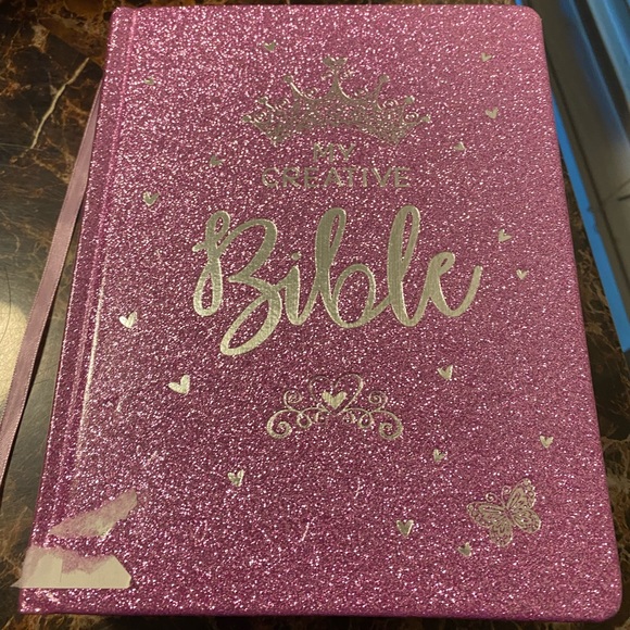 bible Other - My Creative Bible for Girls, Journaling Bible - ESV - Purple Glitter Hardcover